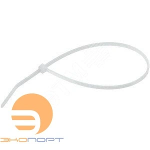 Хомут-стяжка УП нейлон 3х160(2,5х160) белый КСС (100шт.)