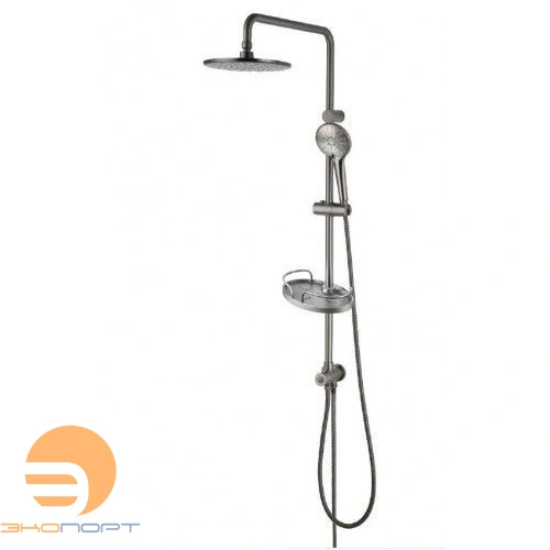 Гарнитур для душа (без смесителя) BRONX графит LEMARK