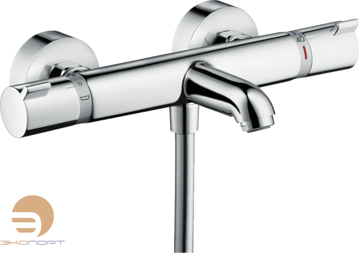 Смеситель для ванны Ecostat Comfort, термостатический, HANSGROHE