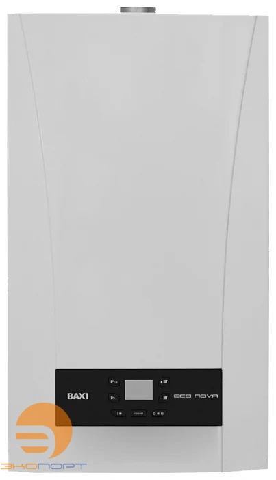 Котел газовый настенный BAXI ECO Nova 24 F двухконт., дымоход DN(60-100)/80