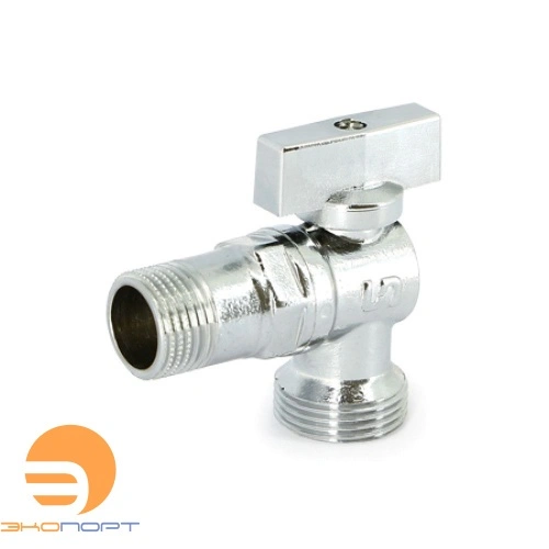 Кран угловой сантех. запорный 1/2"х3/4" Uni-fitt