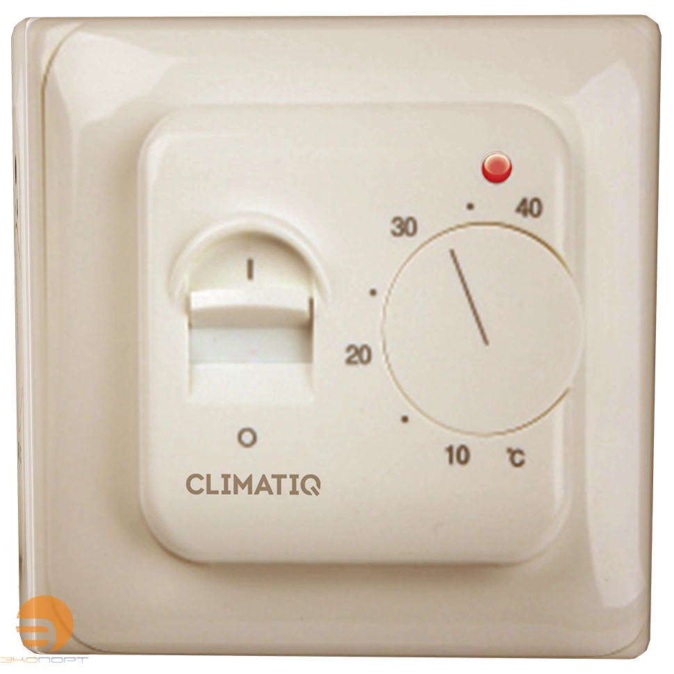 Терморегулятор CLIMATIQ BT механический, слоновая кость