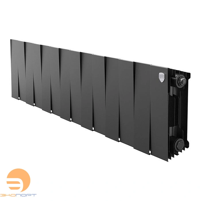 Радиатор биметаллический PianoForte Noir Sable 200/100 (107Вт) 14 секций Royal Thermo