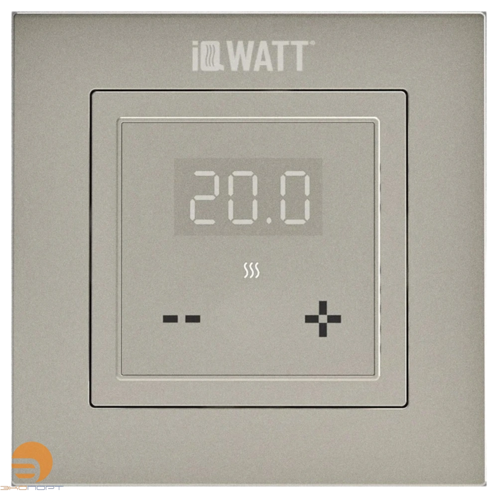 Терморегулятор IQ Thermostat D электронный, шампань