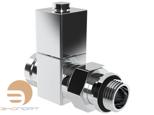 Вентиль ручной регулировки прямой 1/2" ручка КУБ Royal Thermo