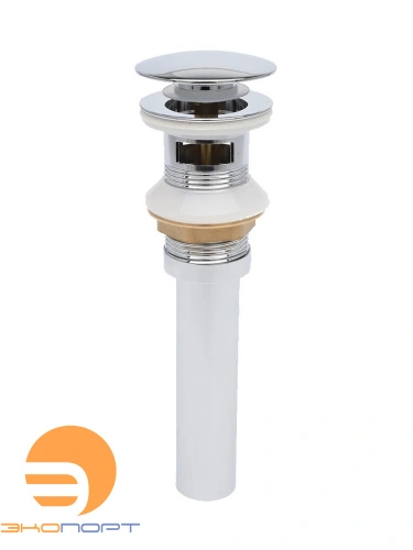 Выпуск с переливом (d= 1 1/4) Click/Clack хром AQM