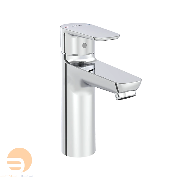 Смеситель для умывальника Flow Soft, монолитный, хром, Vitra