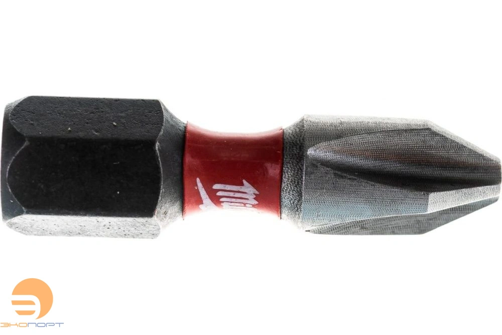 Бита для шуруповерта  Shockwave PH2 25мм, Milwaukee (25шт)