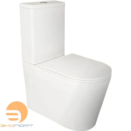 Унитаз напольный BONELLE безободковый (торнадо) AZARIO