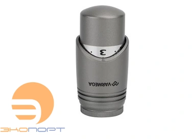 Головка термостатическая M30x1.5 серая мини Varmega