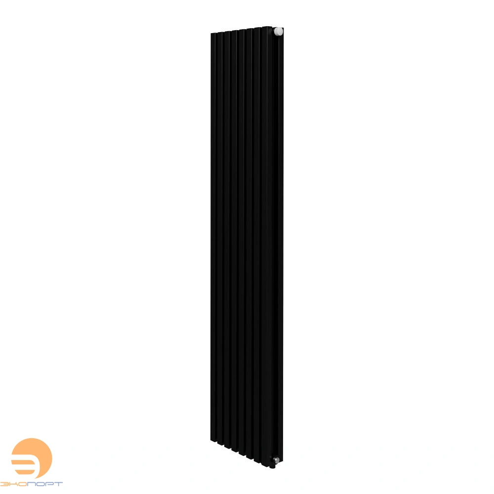 Дизайн-радиатор Shift Q30 VC2180 -  6 секций RAL9005m (черный матовый) Royal Thermo