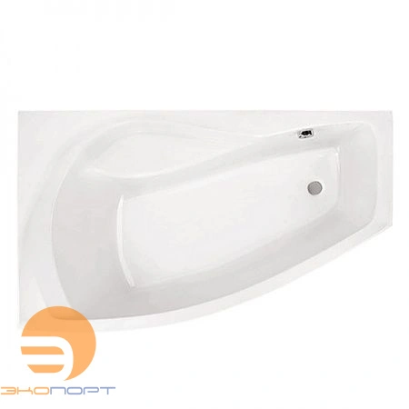 Ванна МАЙОРКА XL 160*95, левая + монтаж.набор + фронт.экран, Santek