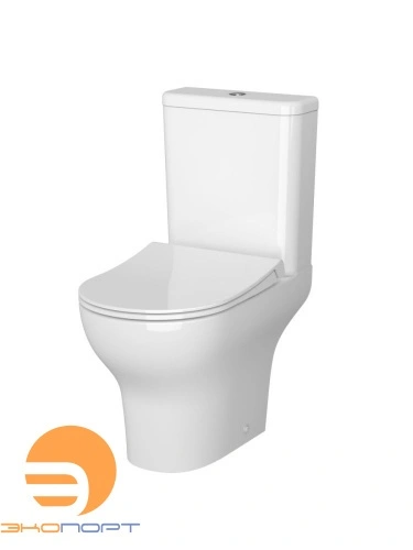 Унитаз напольный Zentrum безободк.,3/6л.+сиденье, Vitra