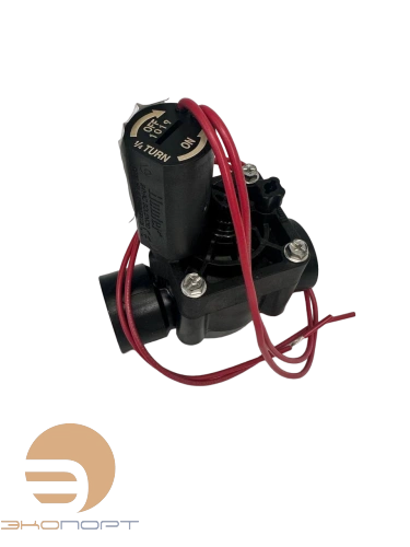 Э/м клапан Hunter PGV-101-G-B, с регулятором потока 1" ВР, 24 V 
