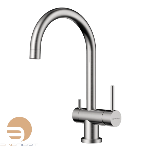 Смеситель для кухни Yamada BN, нержавеющая сталь, Omoikiri