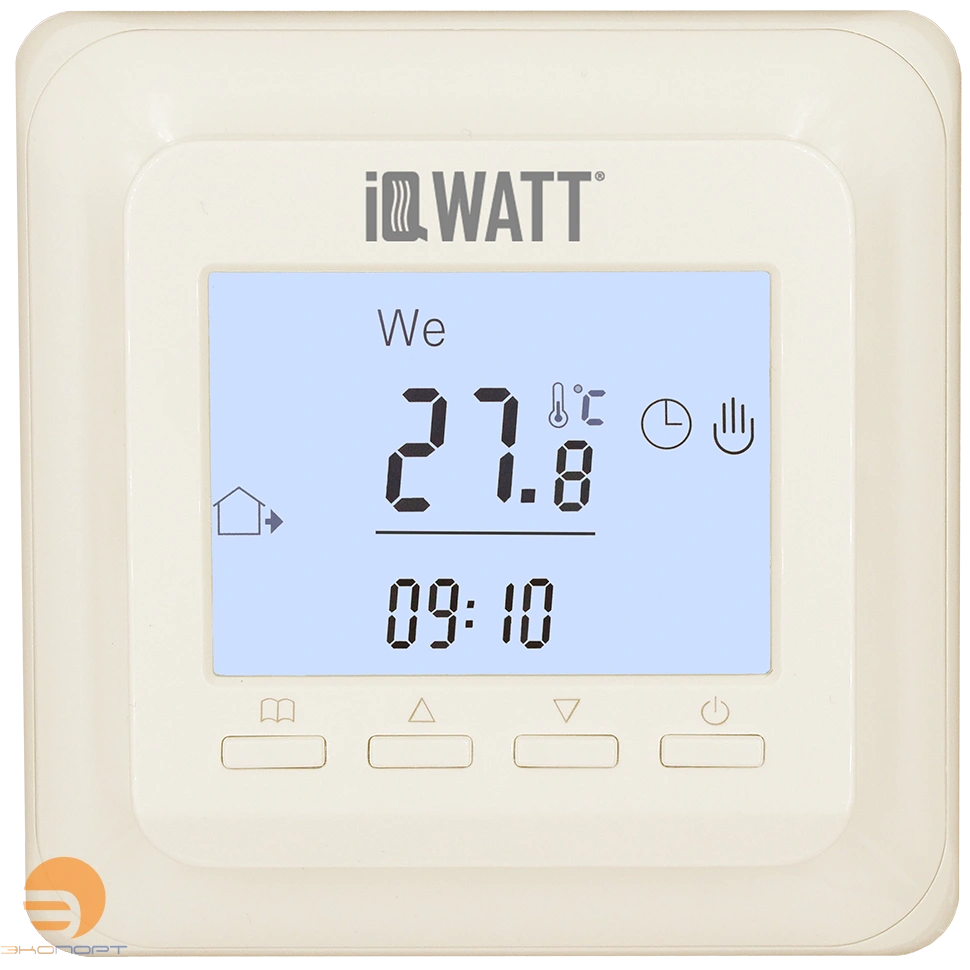 Терморегулятор IQ Thermostat P программируемый электронный, слоновая кость