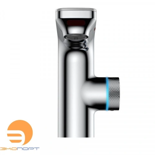 Смеситель на раковину MORANS сенсорный, с термостатом, хром глянцевый, BERGES