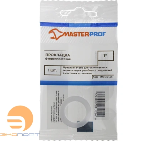 Прокладка из фторопласта 1 " Masterprof