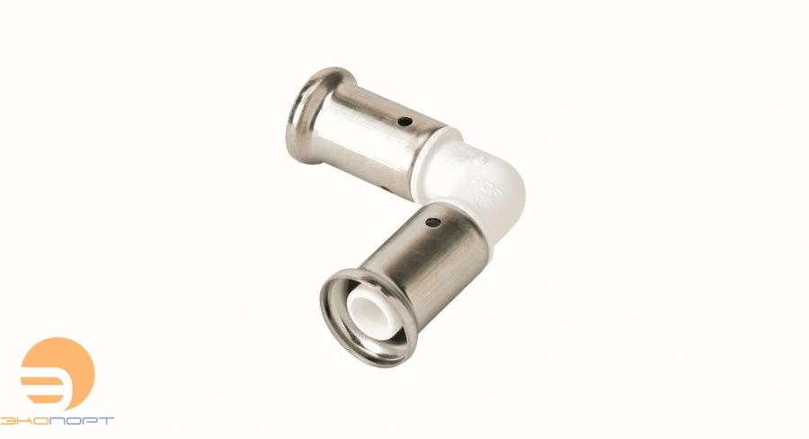Угольник 26-26 90 ,ПВДФ, пресс (белая) HENCO