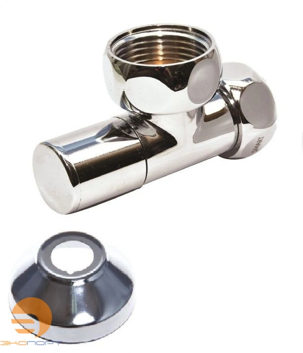 Кран угловой, колпачок 1"х3/4" г/г с отражателем SMART