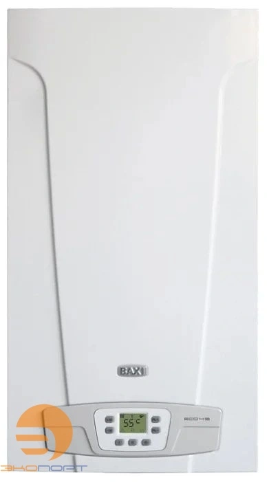 Котел настенный газовый BAXI ECO-4s 24 двухконт., дымоход DN120