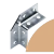 Угол универсальный ТAU  90 38-41 4F8, Termoclip