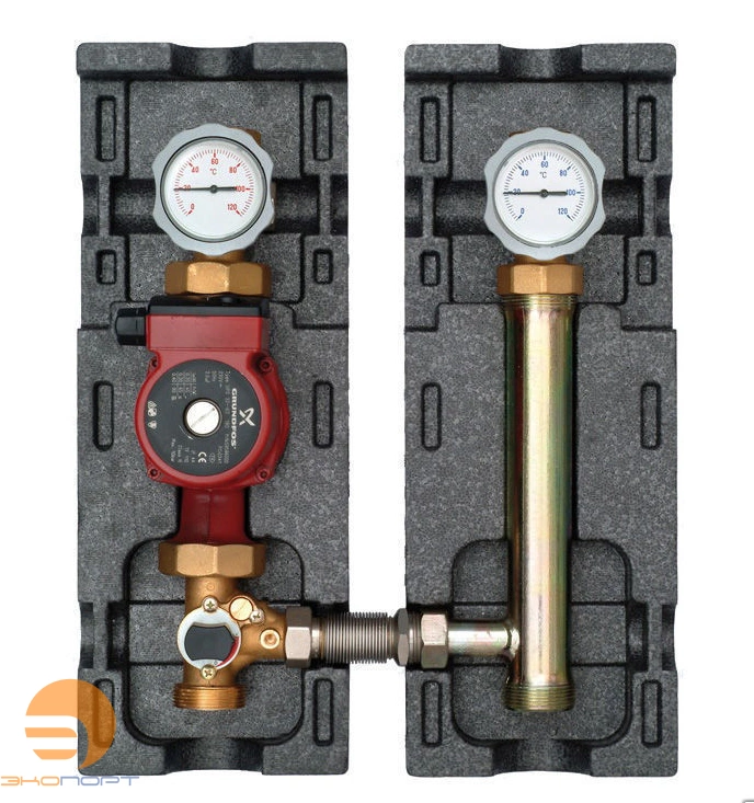 Группа насосная V-МК со смесителем (Б) DN 25 c насосом UPS 25-60