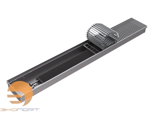 Конвектор БРИЗ 200x80x1200 1то Конц прав (5 Nova 12 втулки черные)