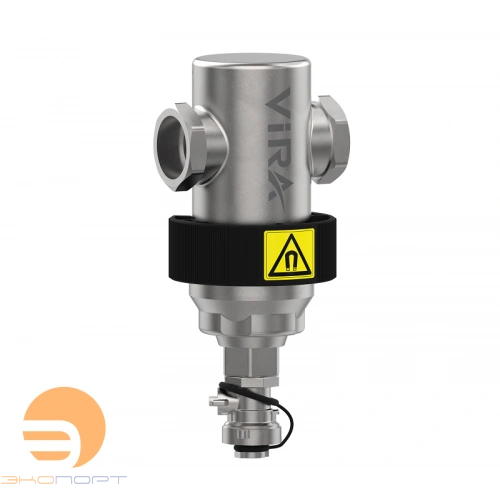 Сепаратор шлама Magnetic горизонтальный латунный 1 1/2" VeraClean Vira