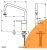 Смеситель д/кух. Cerasprint 2012 IDEAL STANDARD