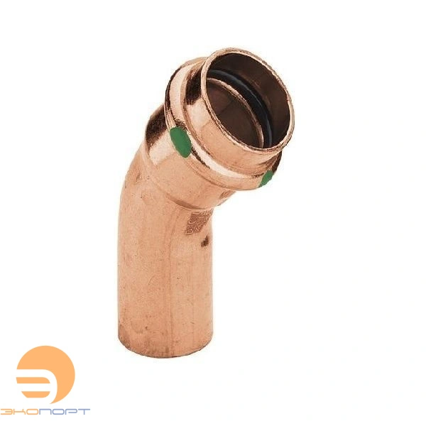 Отвод ниппельный 35*35 45 гр. press SC-Contur Viega