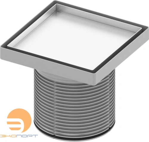 Основа для плитки 150x150 plate, в стальной рамке, с монтаж. эл-том TECE