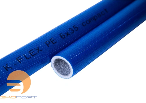 Трубка K-FLEX PE Compact blue  6х35 (86)