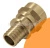 Соединитель 18*2,5 G1/2" ВР латунный Push  с манжетой KAN-therm