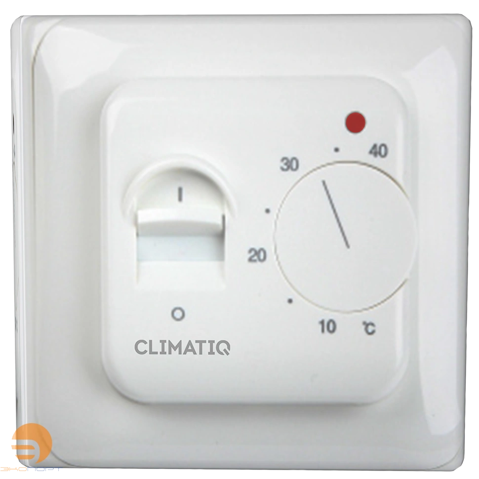 Терморегулятор CLIMATIQ BT механический, белый