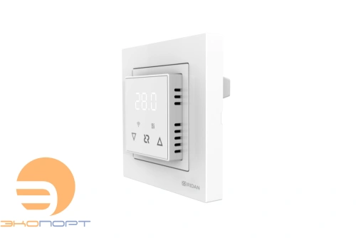 Терморегулятор с Wi-Fi белый Ridan Classy