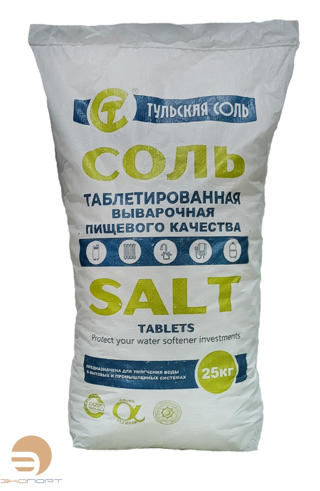Соль экстра таблетированная (1меш=25кг), (Киреевский)