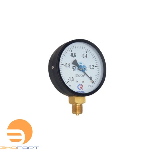 Вакуумметр ТВ-510Р.00 (-0,1...0 МПа) G1/2 150С кл.т.1,5