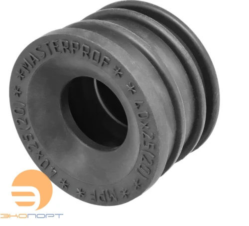 Манжета д/канализации D40х25 черная MasterProf
