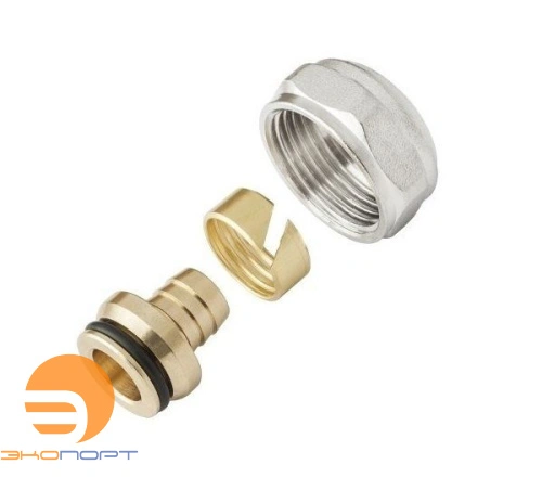 Соединитель конусный 14*2 G3/4" с никел. гайкой KAN-therm