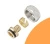 Соединитель конусный 14*2 G3/4" с никел. гайкой KAN-therm