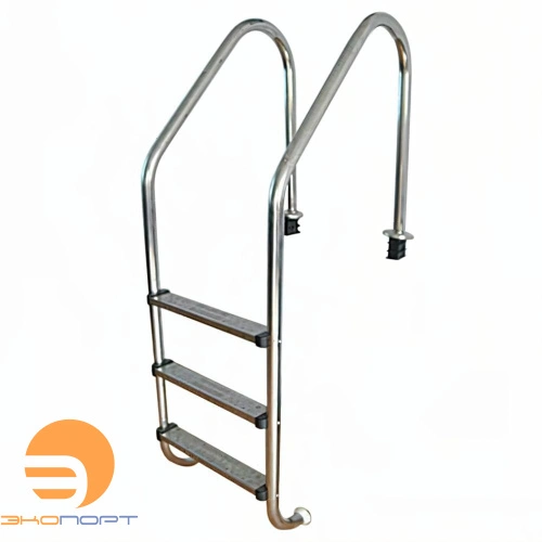 Лестница 3 ступени (ш.б.) Mayer Schwimmbad STANDART SL-315 AISI-316