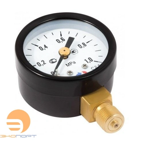 Манометр ТМ-510Р.00 (0..0,1 МПа), G1/2", 100мм, кл.т. 1,5, 150С, радиальный с инд. поверкой