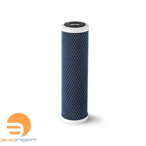 Картридж угольный "ММВ" (10", SL, 1-2 мкм, с серебром)