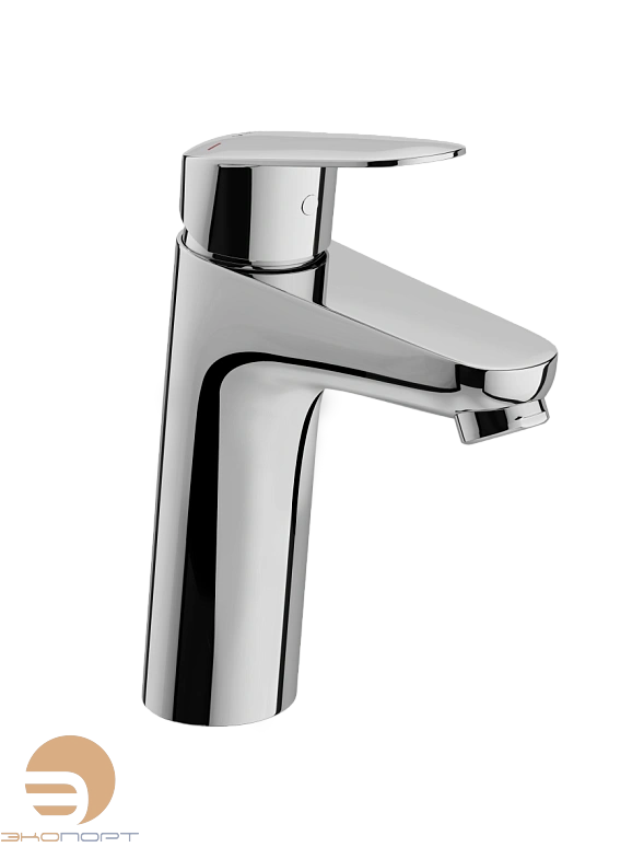 Смеситель для умывальника Flow Round, монолитный, хром, Vitra 