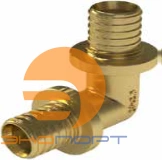 Отвод 14/14 латунь двухсторонний UltraLine KAN-therm