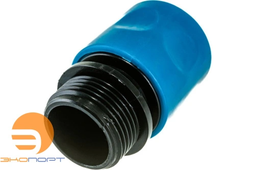 Соединитель быстросъёмный GRINDA TT-34E, 3/4", с внешней резьбой, для шланга, PROLine