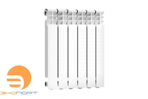 Радиатор алюм. Plus AL 500/96 (146 Вт)  6 секций Rommer