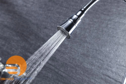 Смеситель для кухни Linara, с гибким изливом, хром, LEMARK