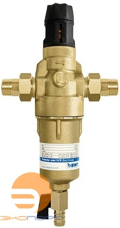 Фильтр механической очистки горячей воды Protector mini H/R 3/4" HWS (с редукт.давл.) BWT